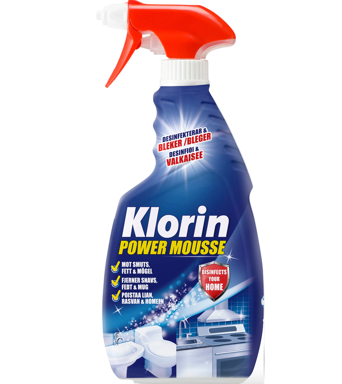 Klorin Power Mousse Spray 500 ml